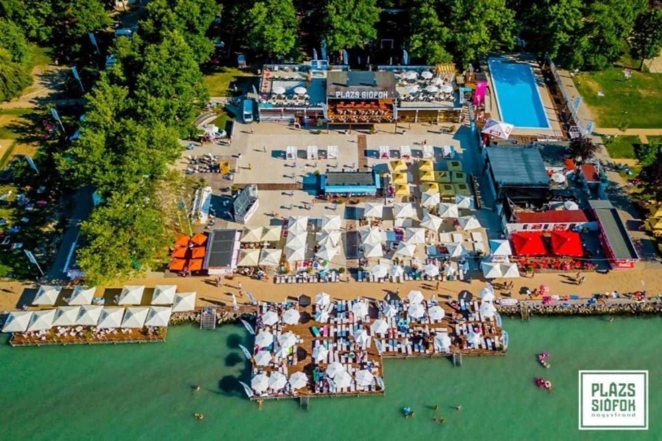 Villa Bori Siófok Exteriör bild